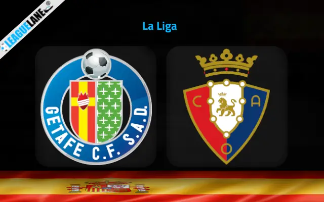 Getafe vs Osasuna Prediction & Betting Tips