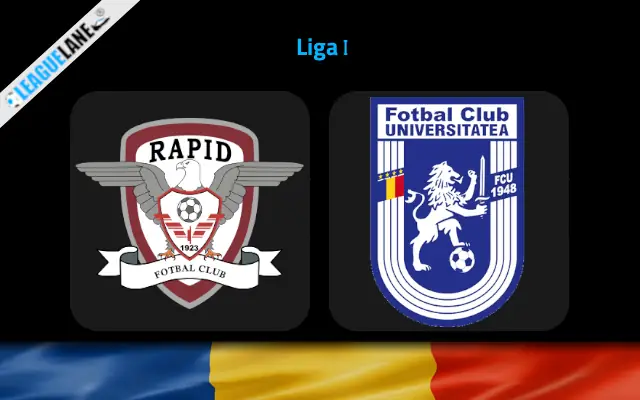 Rapid Bucuresti vs CS U Craiova Prediction & Betting Tips